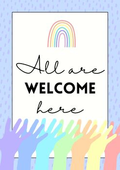Preview of LGBTQ+ Inclusion Poster for Classroom