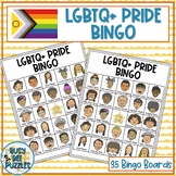 LGBTQ+ Pride Bingo Game - LGBT History Month