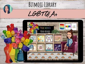 Preview of LGBTQ+ Pride Month (June) Virtual Bitmoji Library