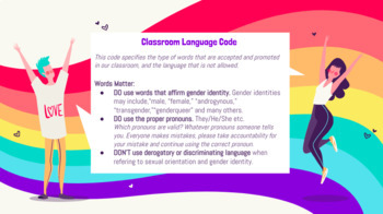 Preview of LGBTQ2S Language Code for the Classroom