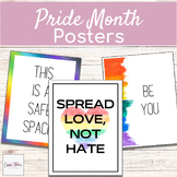 LGBTQ Posters for Pride Month or Classroom Bulletin Board 