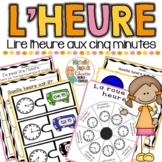 HEURE -French Time Activities & Worksheets Telling Time to
