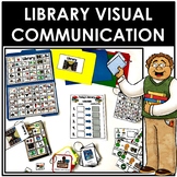 LIBRARY CLASS visual communication icons and pictures for 