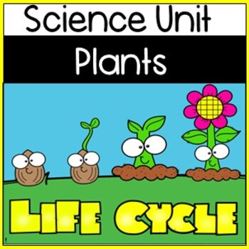 Preview of LIFE CYCLE OF A PLANT UNIT. How Plants Grow. Caring for Plants. Seeds. NO PREP !