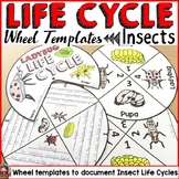 LIFE CYCLE CRAFT ACTIVITES: WHEELS: INSECTS
