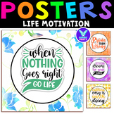 LIFE Motivation Posters Positive Classroom Decor Bulletin 