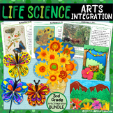 LIFE SCIENCE ARTS INTEGRATION Bundle – Animals, Plants, & 