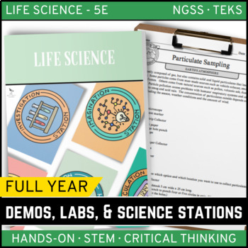Preview of LIFE SCIENCE Demos, Labs, and Science Stations BUNDLE