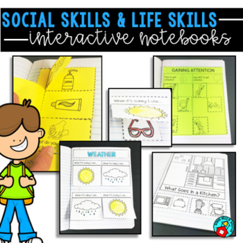 Preview of LIFE SKILLS AND SOCIAL SKILLS INTERACTIVE NOTEBOOK