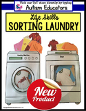 LIFE SKILLS  - Sorting and Matching Laundry for Special Ed