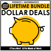 LIFETIME ACCESS BUNDLE to all Phonics and Math Dollar Deals