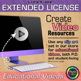 LIFETIME EXTENDED LICENSE FOR EDUCATIONAL VIDEO USE {CREAT