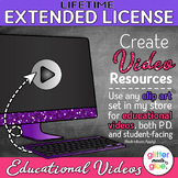 LIFETIME EXTENDED LICENSE FOR EDUCATIONAL VIDEO USE: CREAT