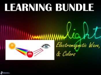 Preview of LIGHT AND ELECTROMAGNETIC WAVES LEARNING BUNDLE