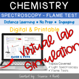 LIGHT SPECTROSCOPY - FLAME TEST Virtual LAB SIMULATION (Di