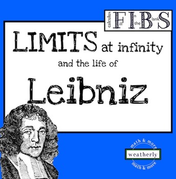Preview of CALCULUS Limits at Infinity and the life of LEIBNIZ