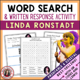 LINDA RONSTADT Music Word Search and Biography Research Ac