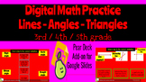 LINES, ANGLES AND TRIANGLES! Google Slides and Pear Deck