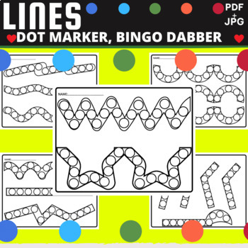 Preview of LINES Dot Marker, Bingo Dabber