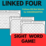 LINKED FOUR - OG (Orton-Gillingham Red Words) GAME