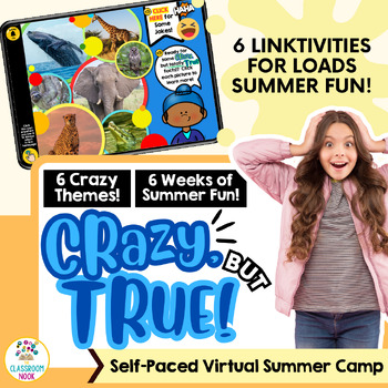 Preview of LINKtivity® Virtual Summer Camp | Summer Learning Activities | Summer School