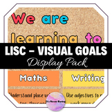 LISC Learning Intention Success Criteria Visual Display Pack