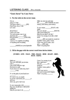 Katy Perry's music lyric video “Roar” is amazing and lots of context to  help students learn the language. U…