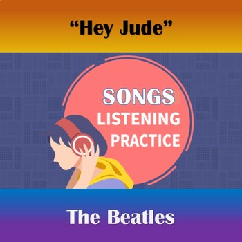 Preview of LISTENING PRACTICE SONG - HEY JUDE (THE BEATLES)