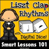 LISZT CLAP RHYTHMS Digital Dice | Composer Rhythm Dice | M