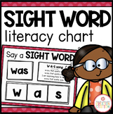 LITERACY MORNING MEETING CIRCLE TIME CHART (SIGHT WORDS)