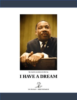 Preview of FREE -- LITERARY DEVICES: Martin Luther King Jr. -- I Have a Dream