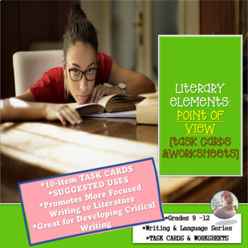 Preview of LITERARY ELEMENTS: POINT OF VIEW  [TASK CARDS & WORKSHEETS]