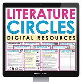 Digital Literature Circles - Book Club Forms, Assignments,