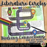 Literature Circles, Making Connections Poster for Any Nove