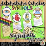 Literature Circles, Symbols, Symbolism, for Any Novel or S
