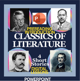 LITERATURE CLASSICS: 4 short story digital introduction & 