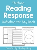 Reading Response Printables for Any Book
