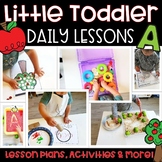 LITTLE Toddler School Lesson Plans Letter A | Phonics Math