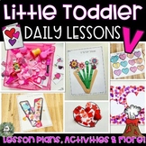 LITTLE Toddler School Lesson Plans Letter V | Tot School A