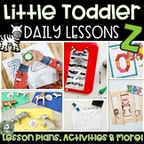 LITTLE Toddler School Lesson Plans Letter Z | Tot School A