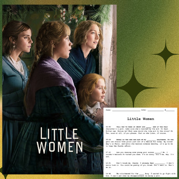 Preview of LITTLE WOMEN - Movie Guide Q&A, Storyboard & Writing Frames