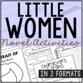 LITTLE WOMEN Novel Study Unit Activities | Book Report Project