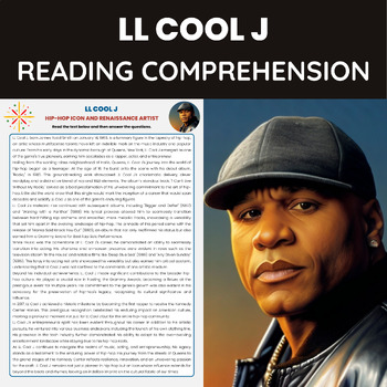 Preview of LL Cool J Biography for Black History Month | History of Hip-Hop Music