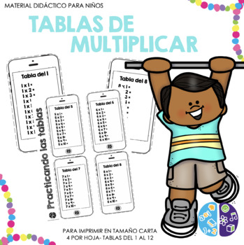 matraz Berri Organizar LLAVERO TABLAS DE MULTIPLICAR by Minders | TPT