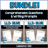 Comprehension & Writing BUNDLE to supplement LLI: BLUE (Le