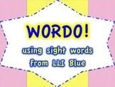 LLI Blue Sight Word WORDO (Bingo Game)