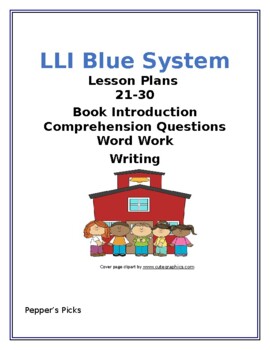 Preview of LLI Blue System Lessons 21-30