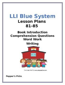 Preview of LLI Blue System Lessons 81-85
