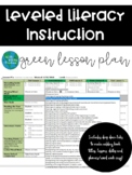 LLI Lesson Plan Template Green Kit - Google Sheets