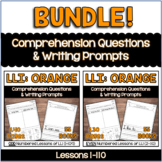 Comprehension & Writing to go alone with LLI: ORANGE 1st E